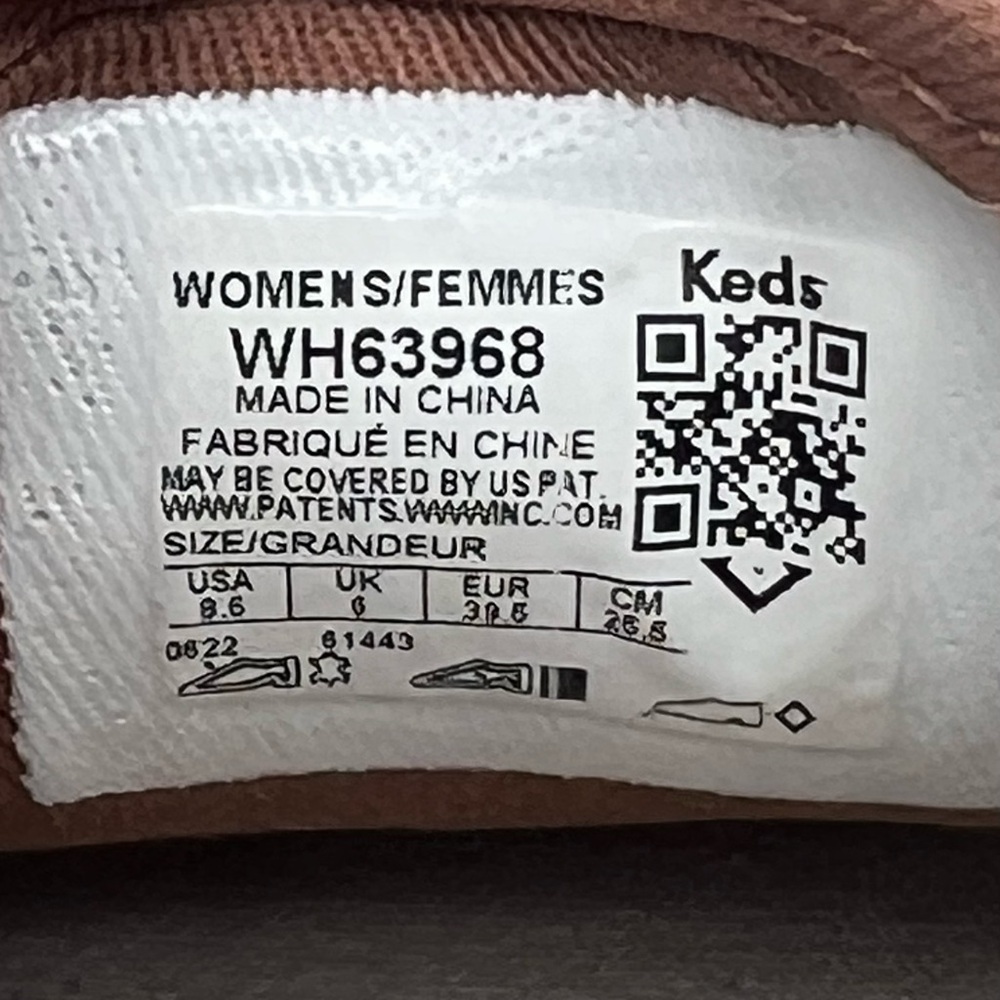 Keds Cognac Brown Leather Double Decker Slip On Sneakers Women Shoe Sz. 8.5 - Picture 5 of 7